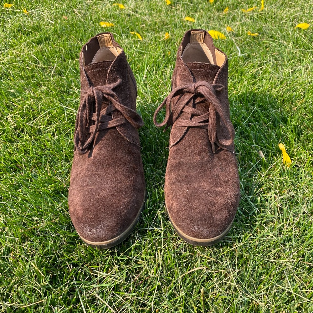 Franco Sarto wedge booties